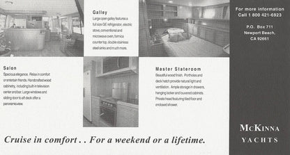McKinna 48 Pilothouse Motoryacht Brochure