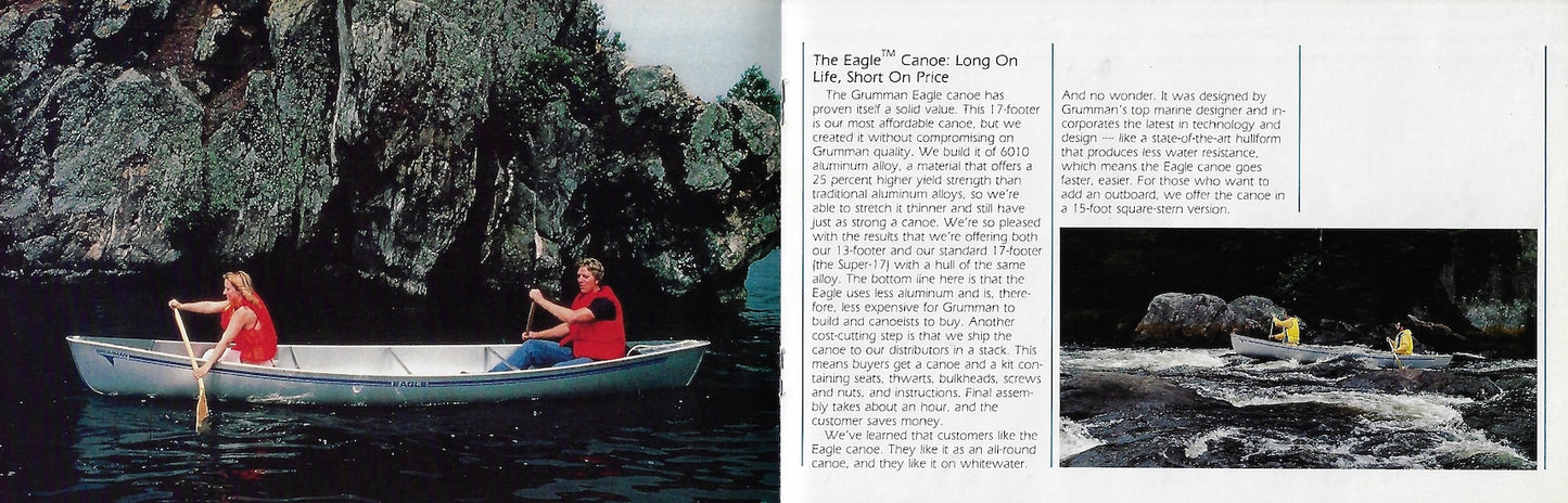 Grumman 1970s Canoe Brochure
