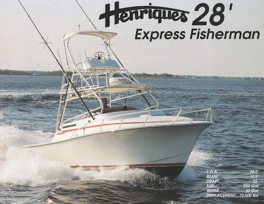 Henriques 28 Express Fisherman Specification Brochure