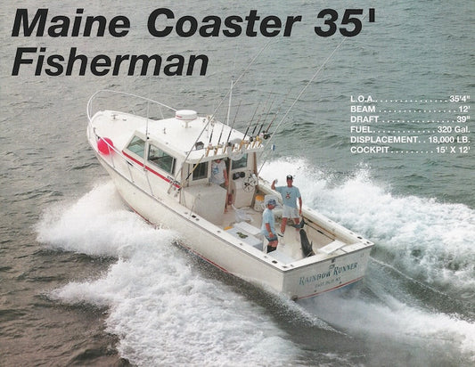 Henriques 35 Maine Coaster Fisherman Brochure