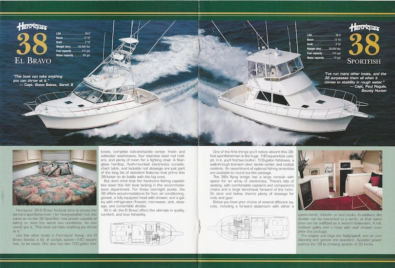 Henriques 1997 Brochure