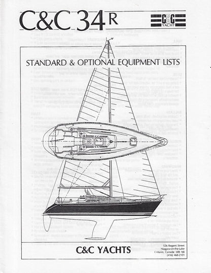 C&C 34R Specification Brochure