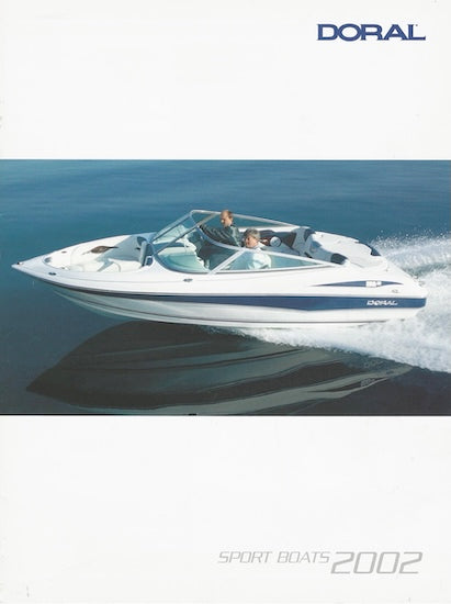 Doral 2002 Sport Boats Brochure