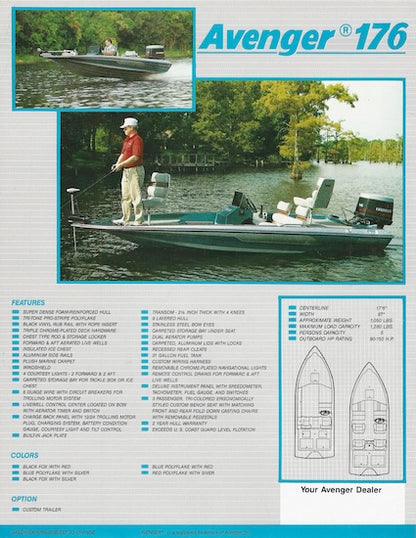 Avenger XV & 176 Brochure