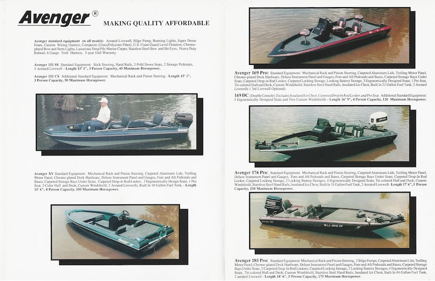 Avenger Brochure