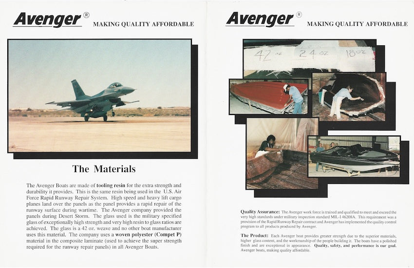 Avenger Brochure