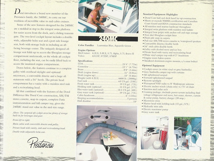 Doral 1992 Brochure