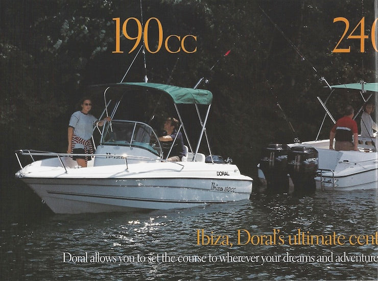 Doral 1999 Ibiza Poster Brochure