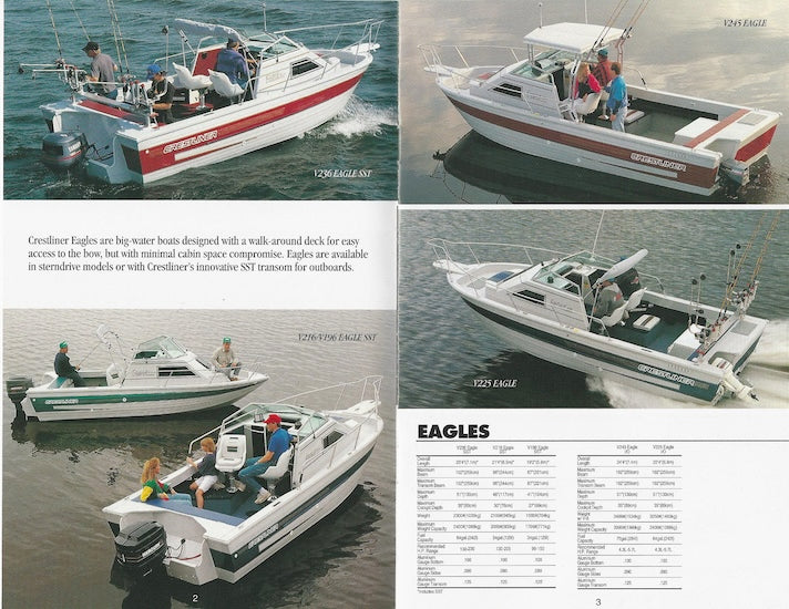 Crestliner 1994 Mini Brochure