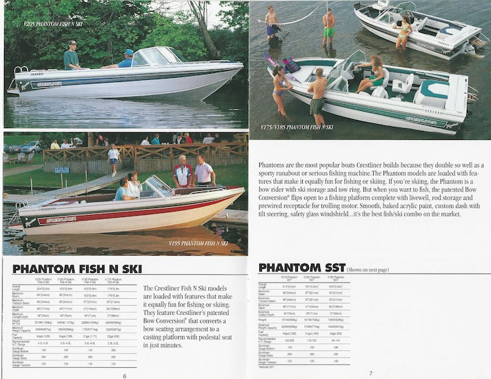 Crestliner 1994 Mini Brochure