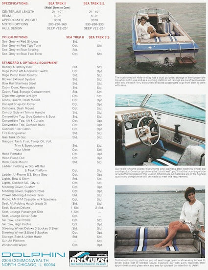 Dolphin Sea Trek 22 Brochure