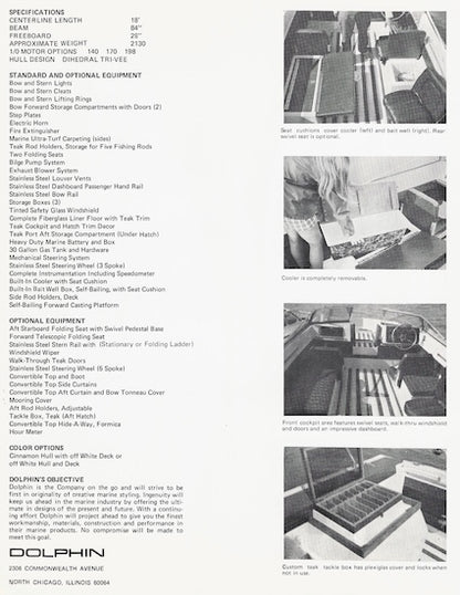 Dolphin Fisherman Brochure