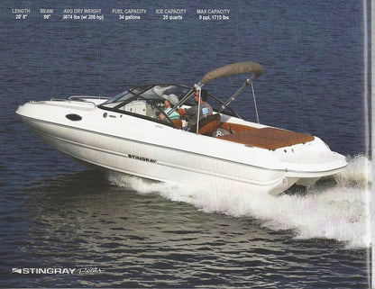 Stingray 2020 Brochure