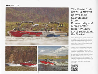 Mastercraft NXT21 & NXT23 Brochure