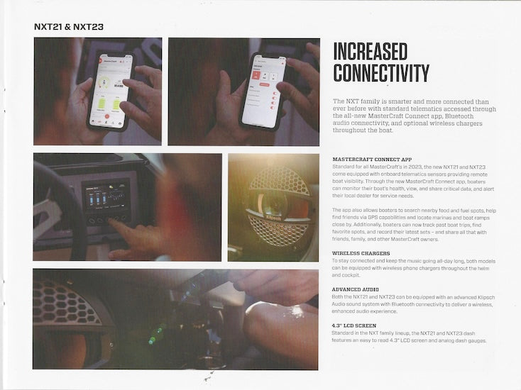 Mastercraft NXT21 & NXT23 Brochure