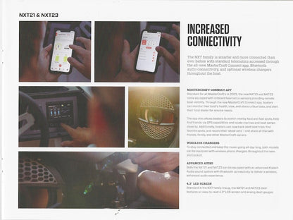 Mastercraft NXT21 & NXT23 Brochure