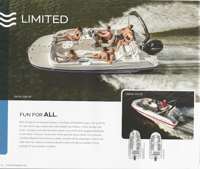 Starcraft 2022 Deck Boat Brochure