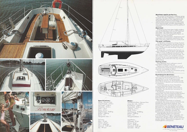 Beneteau Idylle 13.50 Brochure