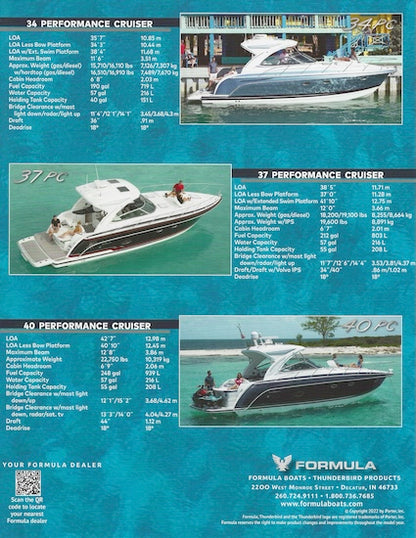 Formula 2022 Poster Brochure