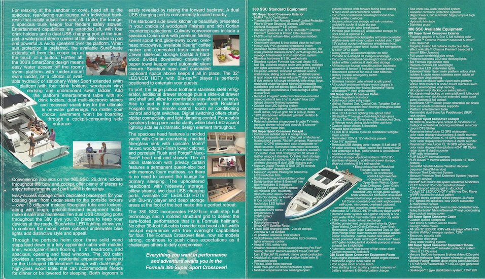 Formula 380SSC Brochure
