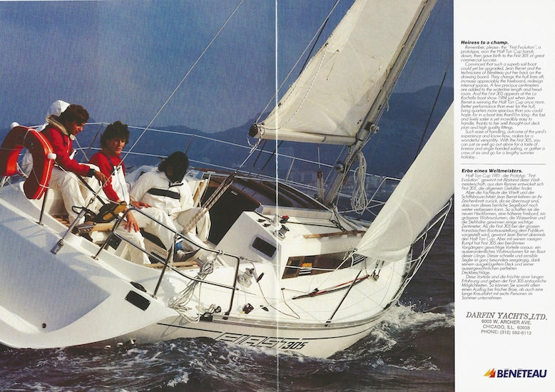 Beneteau First 305 Brochure