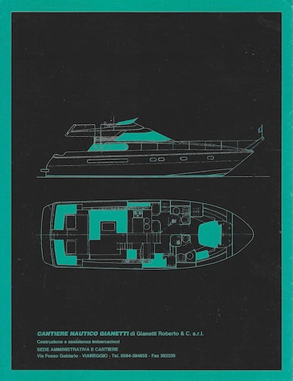 Gianetti 42 Moto Nautica Magazine Reprint Brochure