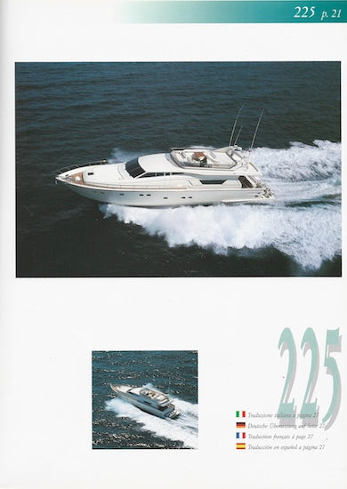 Ferretti 1990s Brochure