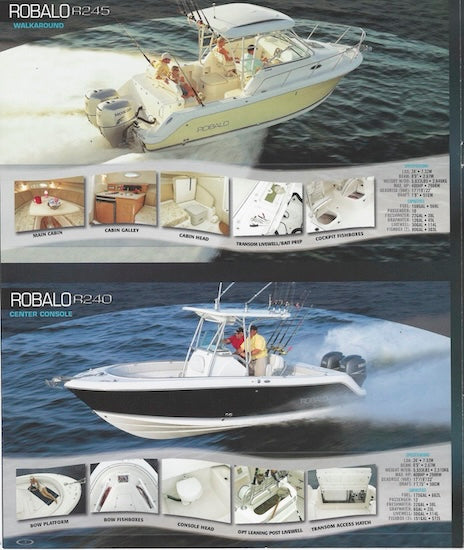 Robalo 2006 Brochure