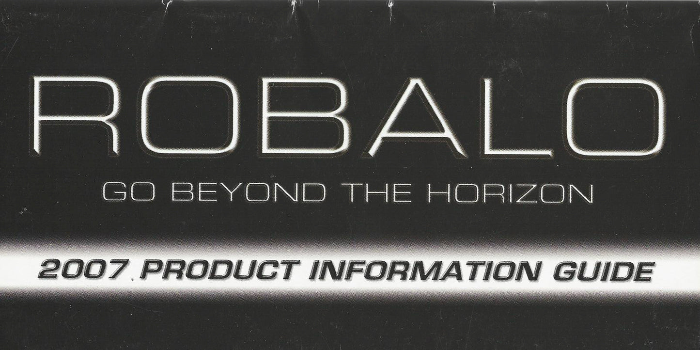 Robalo 2007 Specification Brochure