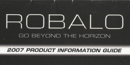 Robalo 2007 Specification Brochure