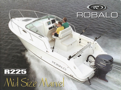 Robalo R225 Walkaround Specification Brochure