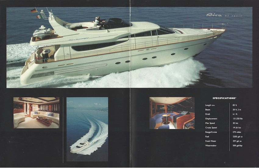 Riva 1990s Brochure
