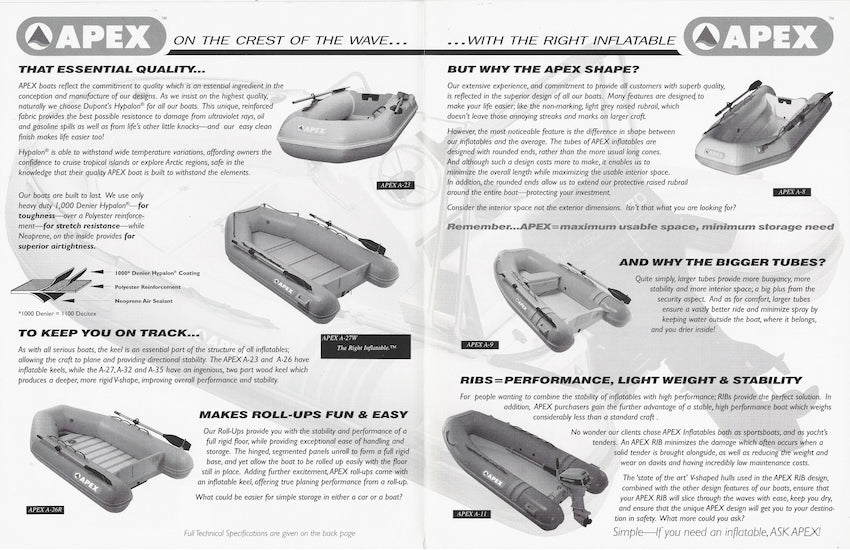 Apex Inflatables Brochure