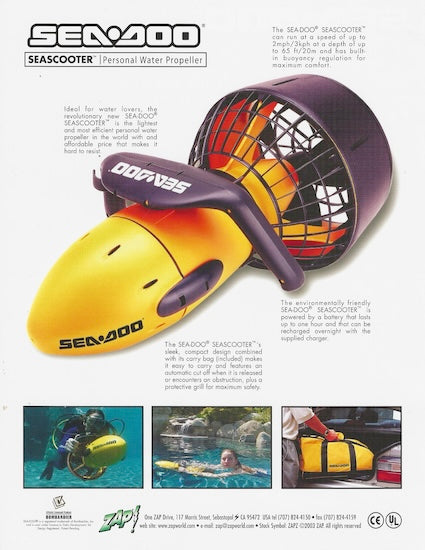 Sea Doo Seascooter Brochure