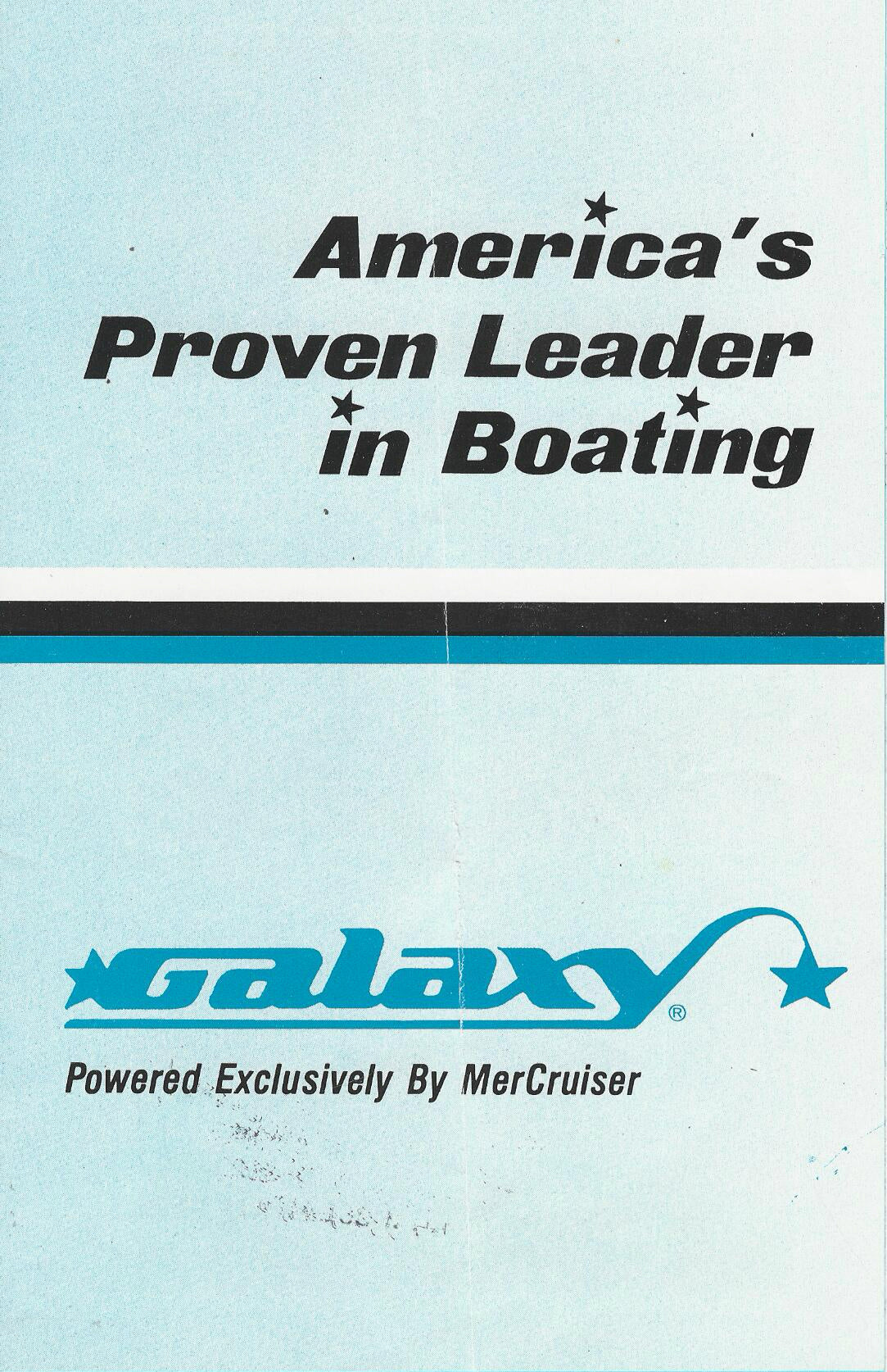 Galaxy 1980s Brochure