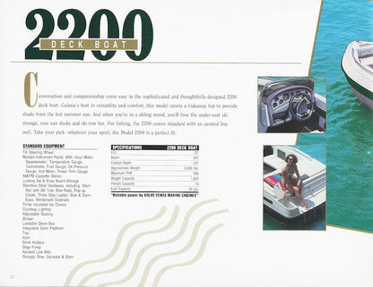 Galaxie 1990s Brochure