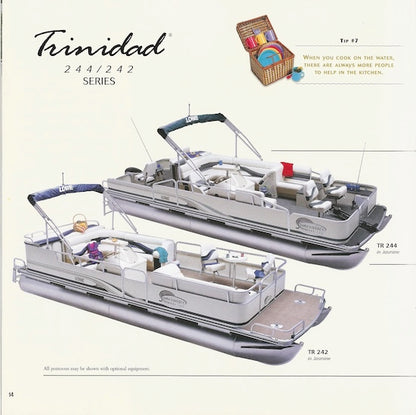 Lowe 2001 Suncruiser Pontoon & Deck Boat Brochure