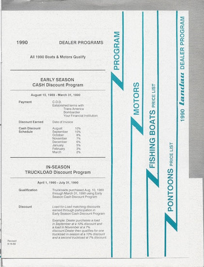 Landau 1990 Dealer Guide
