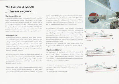 Linssen 2001 SL Series Brochure