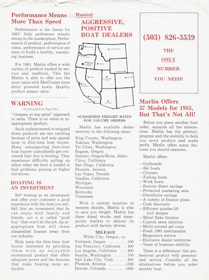 Marline Boats Newsletter