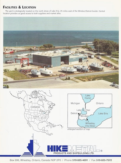 Hike Metal Folder Brochure