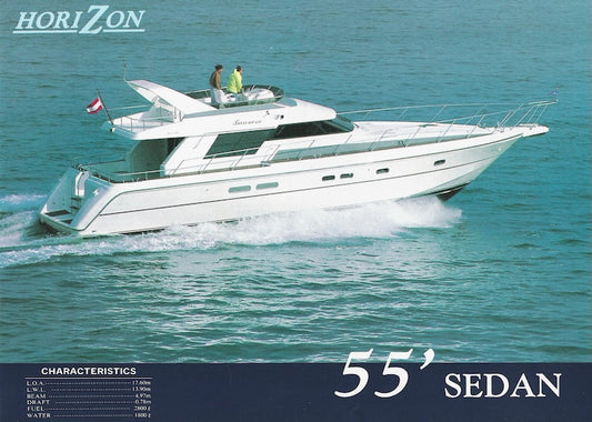 Horizon 55 Sedan Specification Brochure