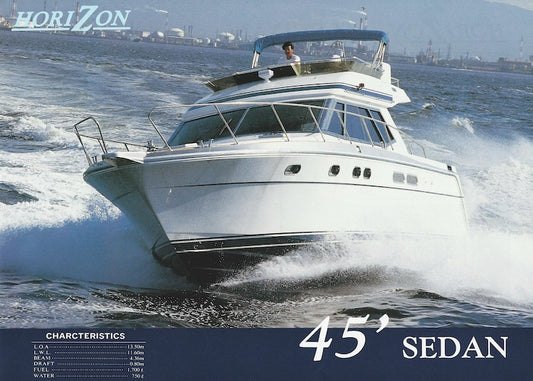 Horizon 45 Sedan Specification Brochure