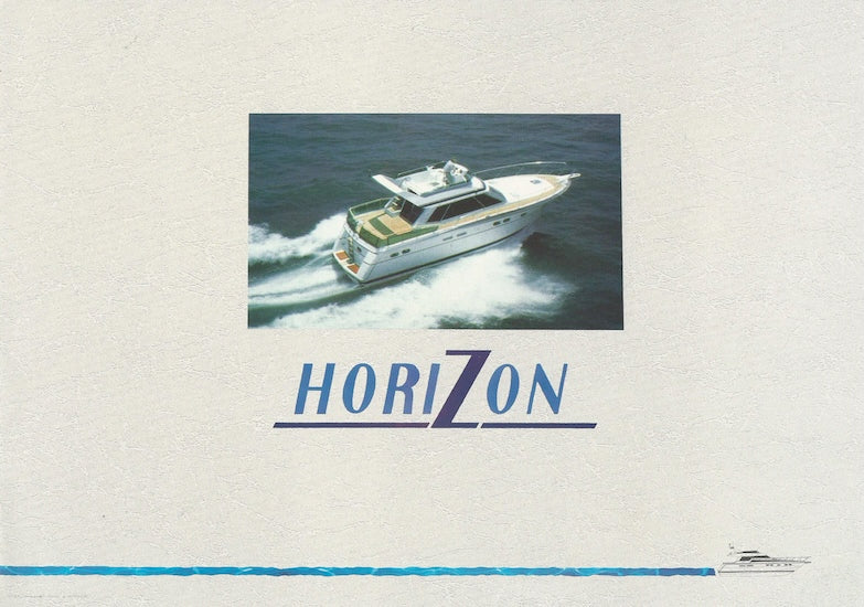 Horizon 1990s Yachts Brochure