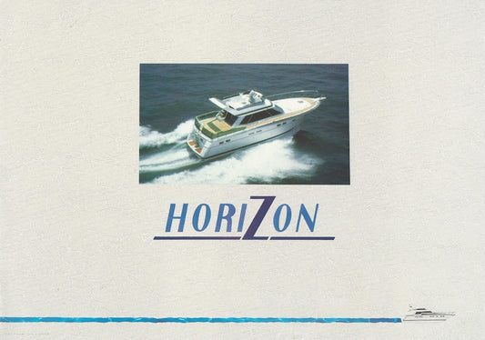 Horizon 1990s Yachts Brochure