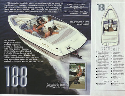 Manta Ray 1998 Brochure