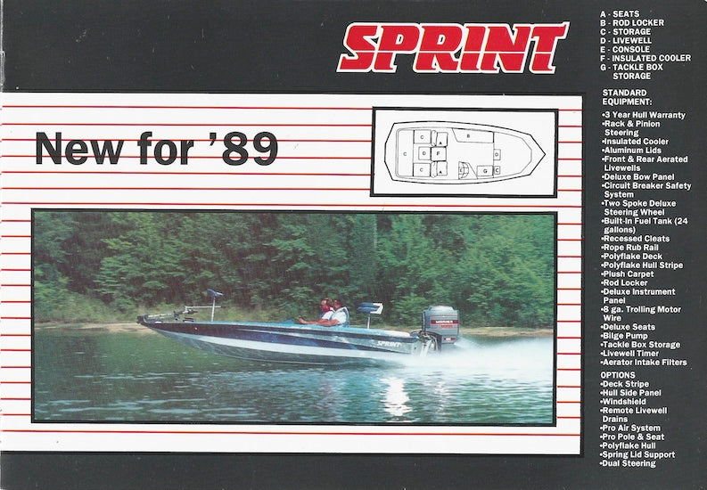 Sprint 1989 Brochure