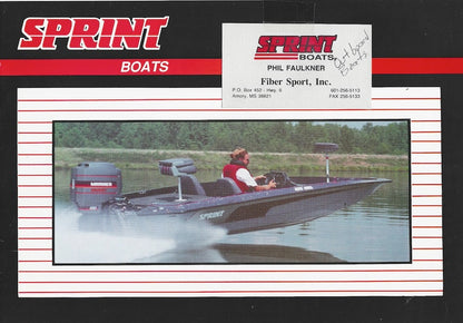 Sprint 1990 Brochure