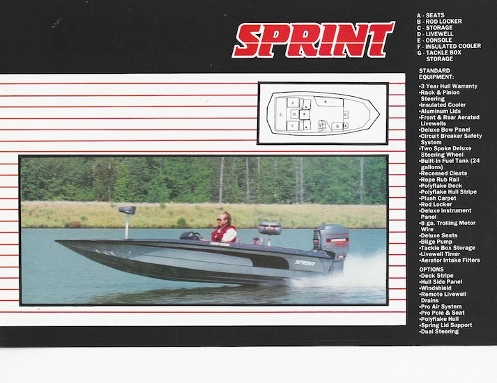 Sprint 1990 Brochure