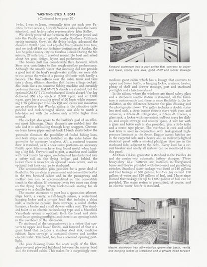Pacifica 44 Yachting Magazine Reprint Brochure